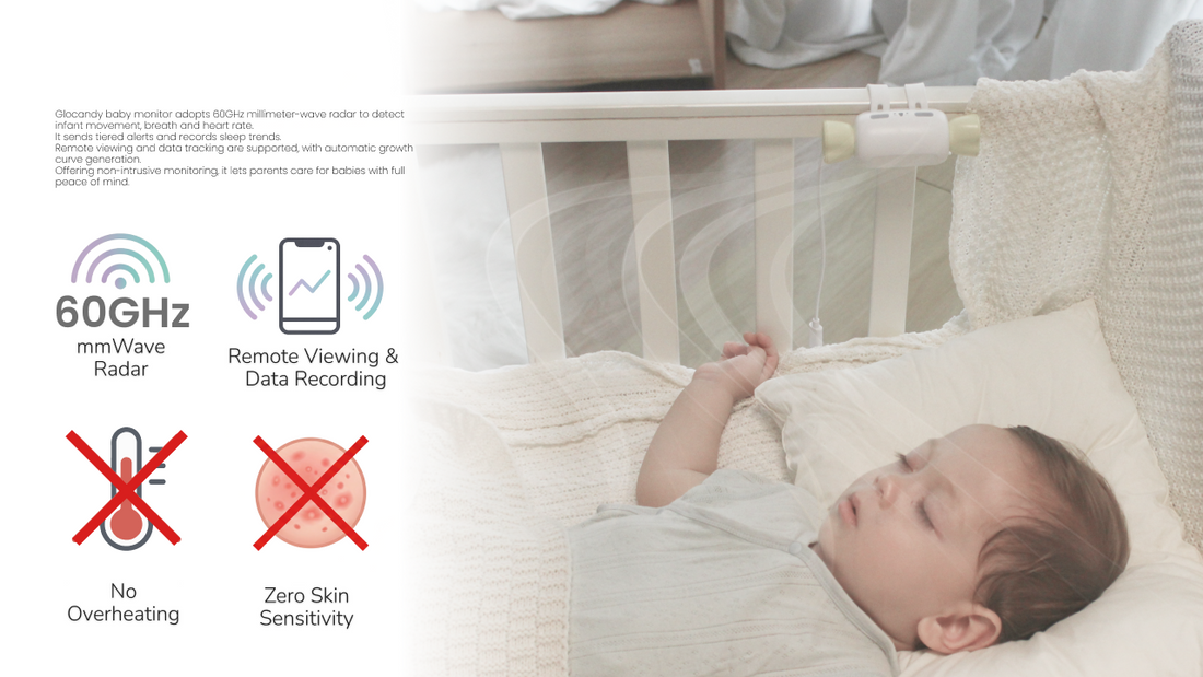 No Skin Contact, No Socks：How Glocandy “Hears” Your Baby’s Sleep Cues