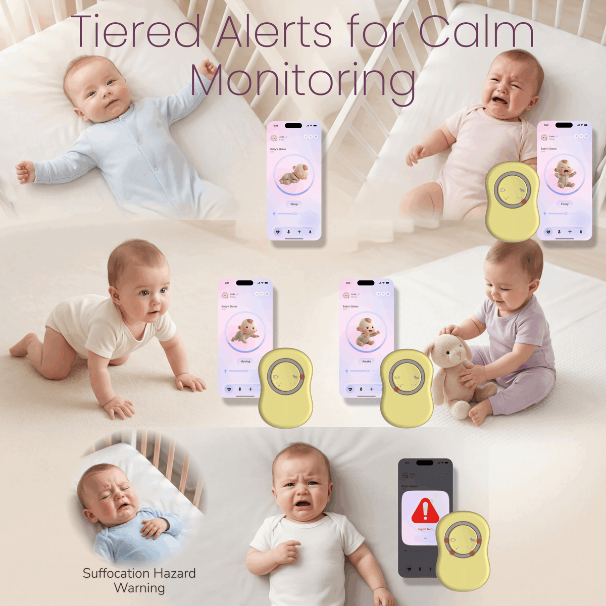 GLOCANDY Smart Baby Monitor