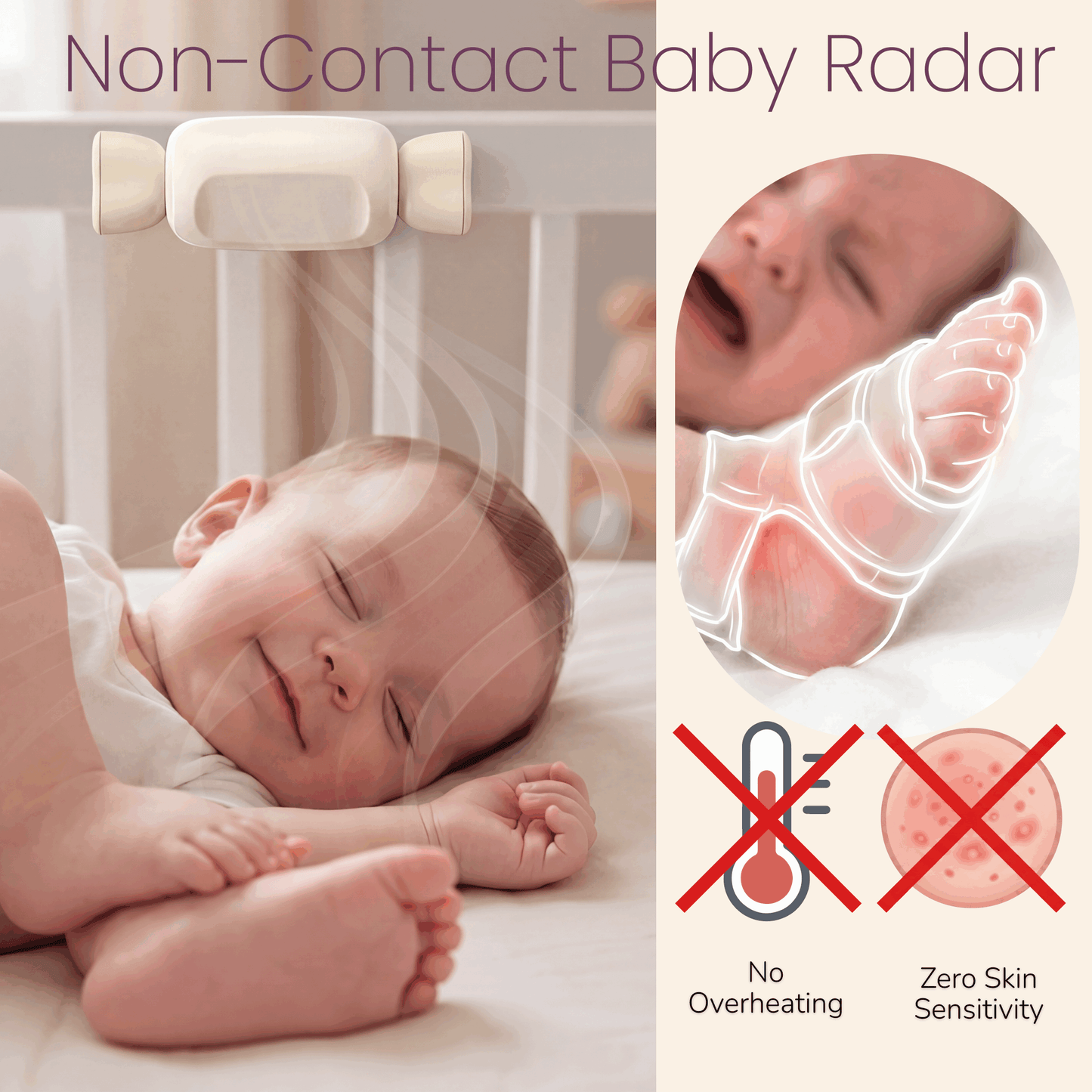 GLOCANDY Smart Baby Monitor