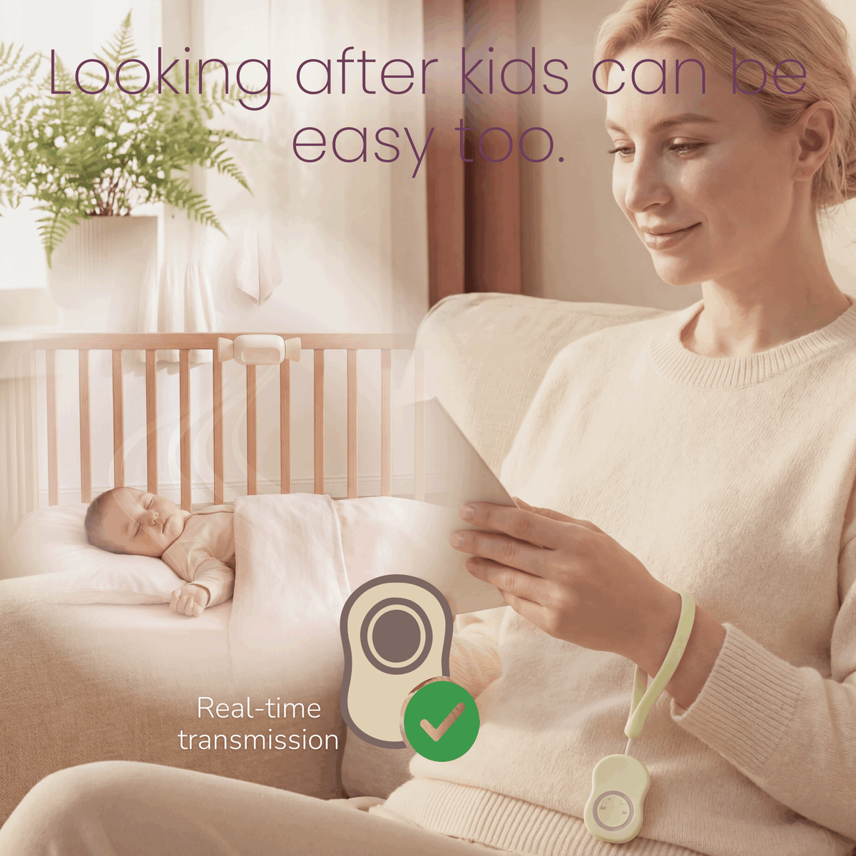 GLOCANDY Smart Baby Monitor